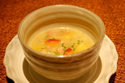 <br /><br />辻農園野菜のスープ・ノルマンド